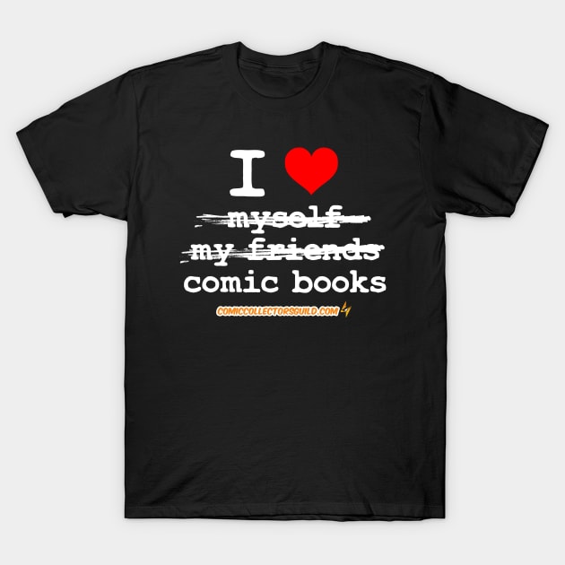 I HEART COMIC COOKS T-Shirt by Comic Collectors Guild 